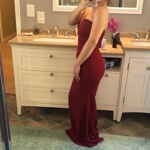 Beautiful Burgundy Gown